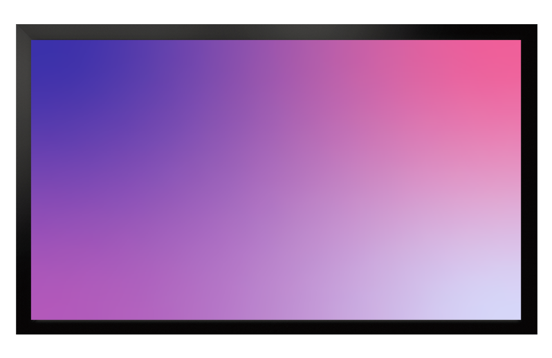 Экран настенный на раме Lumien LCH-100108